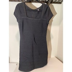 White House black market black bandage dress